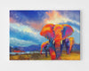 Malen Nach Zahlen Elefant Farbenfroh Für Erwachsene Und Kinder